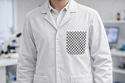 Doctor Lab Coat Mockup, a Mockup by Designer Dude (Thumbnail 2 of 2)