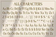 Clevon Rough, a Serif Font by Craft Supply Co. (Thumbnail 8 of 8)