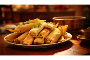 masa corn tamales ai generated, a Food & Drink Photo by pikepicture
