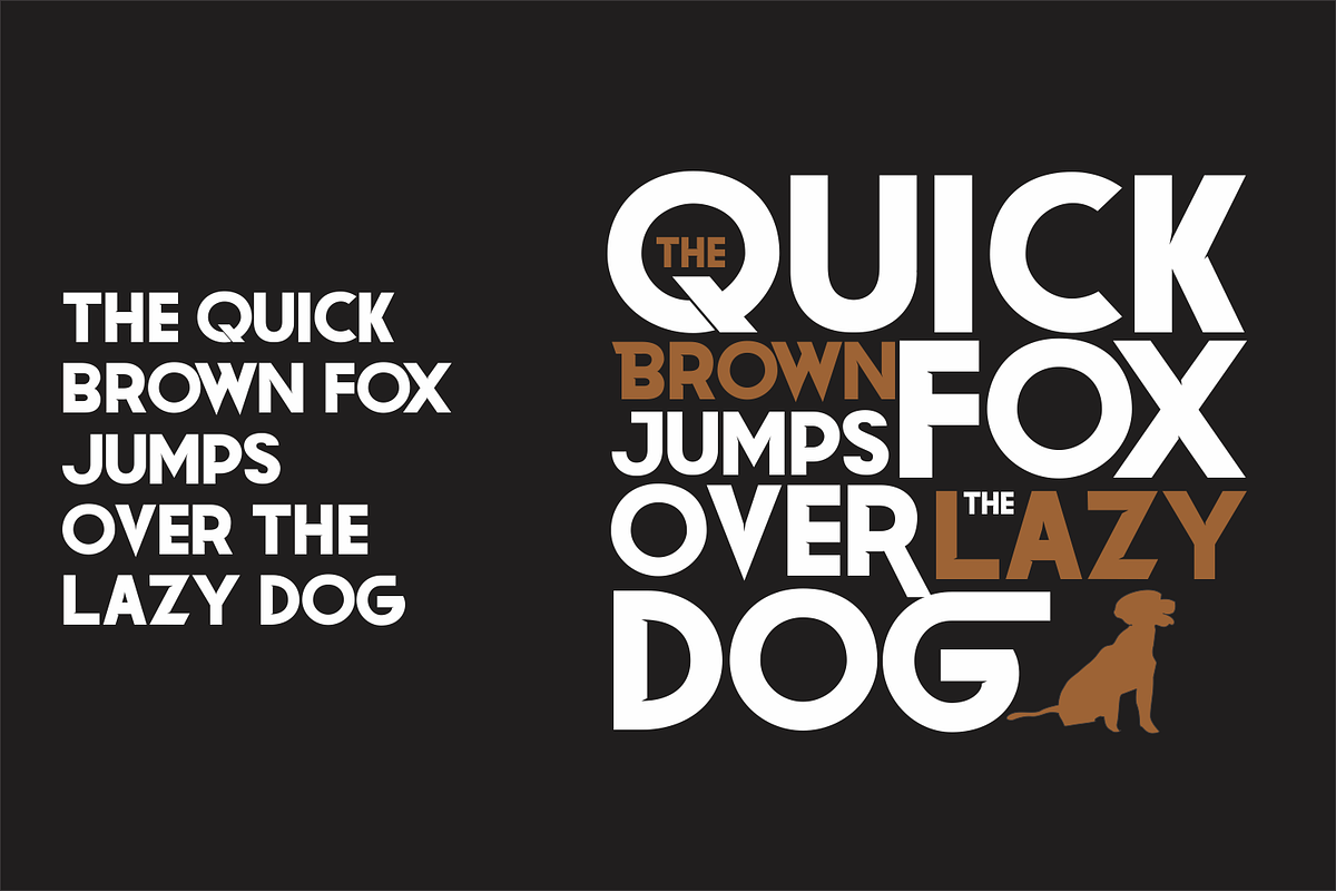 BEQUIND display font Bold and style preview 8