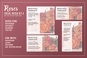 Roses Social Media Kit 4, a Social Media Template by Modern Biz Magic (Thumbnail 2 of 3)