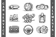 18 Car Service Logos Templates, a Branding & Logo Template by Art Design (Thumbnail 5 of 26)