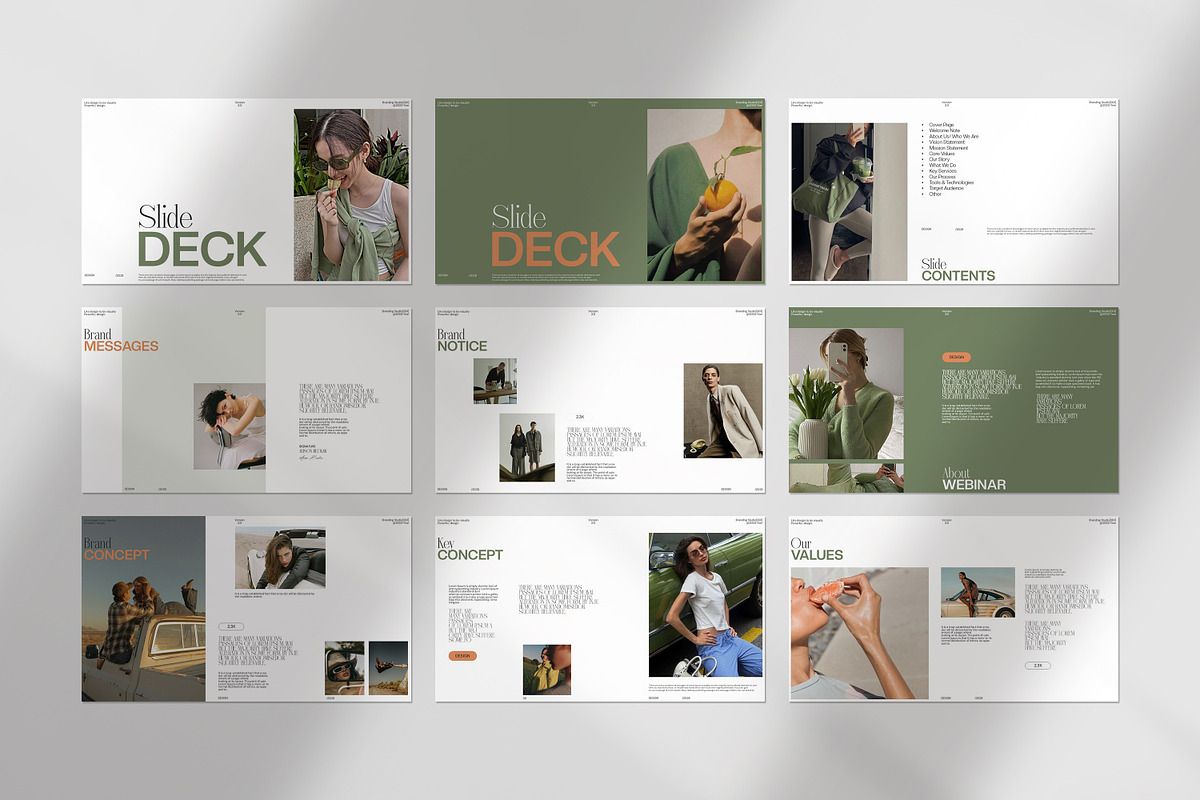 Slide Deck Presentation Template, a Presentation Template by Dream-Lab (Photo 9 of 11)