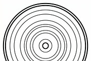 44 vector Music Audio Icon Set, an Outline Icon by adenpinkstore (Thumbnail 6 of 28)