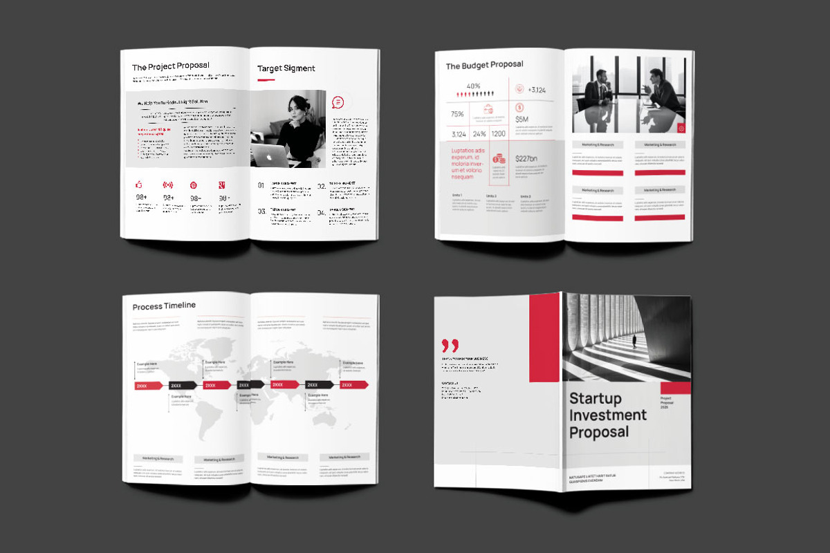 Startup Investment Proposal., a Brochure Template by yanindesign (Photo 5 of 5)