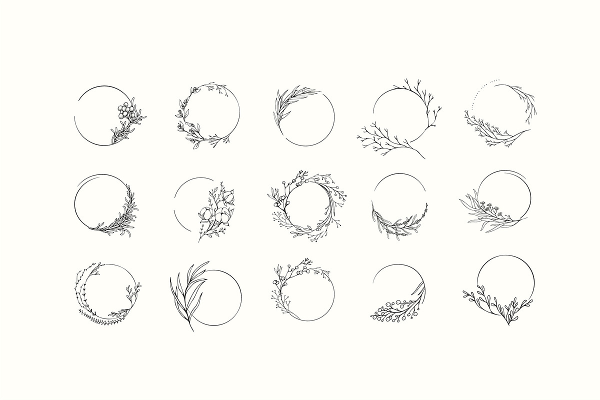 Winter Foliage collection, a Decorative Illustration by Merfin (Photo 7 of 14)