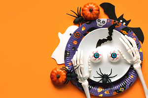 Halloween concept background