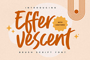 Effervescent – Quick Brush Font, a Handwritten Font by Gassstype (Thumbnail 1 of 8)