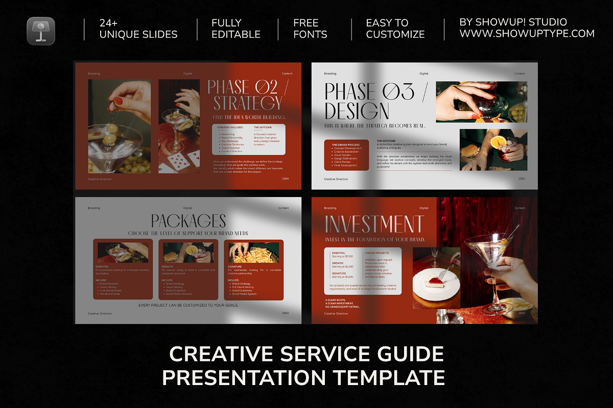 Creative Services Guide Keynote, a Presentation Template by ShowUp! Studio (Photo 1 of 6)