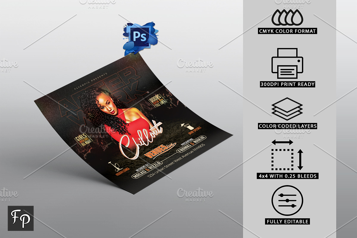 Club Flyer, a Flyer Template by FlyerPig (Photo 2 of 3)