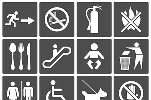 International Service Signs, a Graphic by Microvector