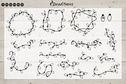 Christmas Lights SVG Bundle Vector, an Illustration by DreamONprints (Thumbnail 4 of 5)
