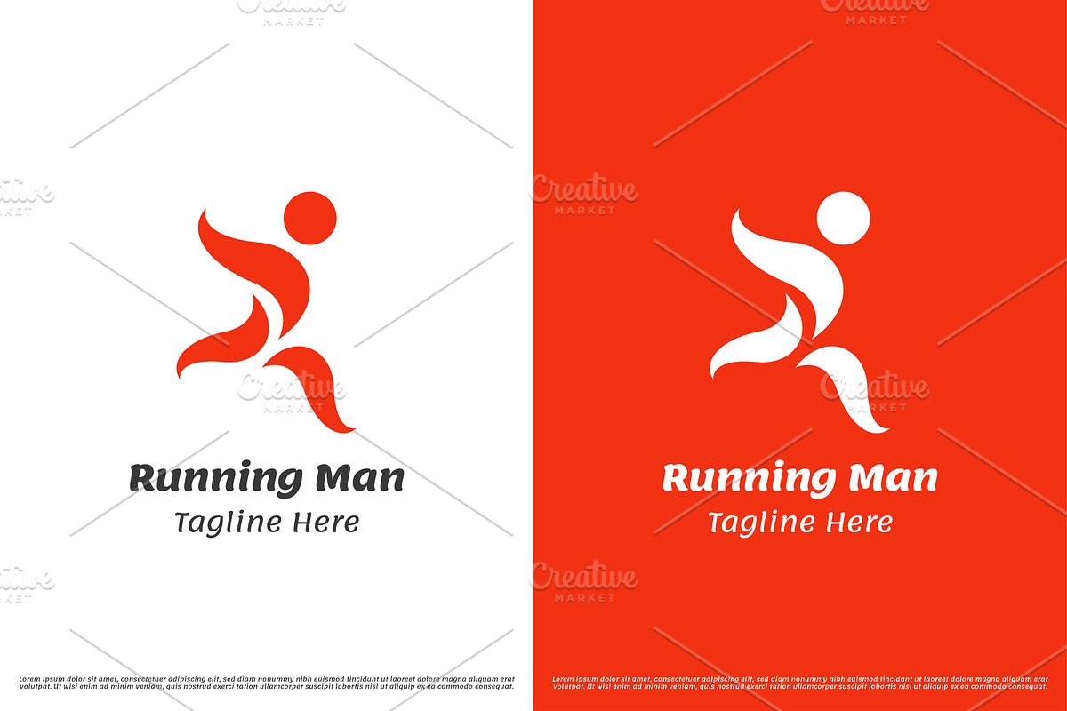 Running Sport People Logo Design, a Branding & Logo Template by Morvana Crew