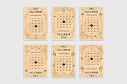 Halloween Bingo Card Template, a Card Template by BrandPacks (Thumbnail 7 of 7)
