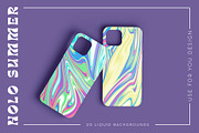 Holo Summer abstract backgrounds, a Background Graphic by tatiankaart (Thumbnail 3 of 6)