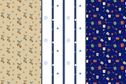 Cozy Christmas Seamless Pattern, a Pattern Graphic by SassyCorners (Thumbnail 6 of 6)