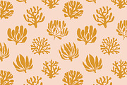 Corals, seaweed seamless patterns, a Pattern Graphic by Good Studio (Thumbnail 2 of 9)