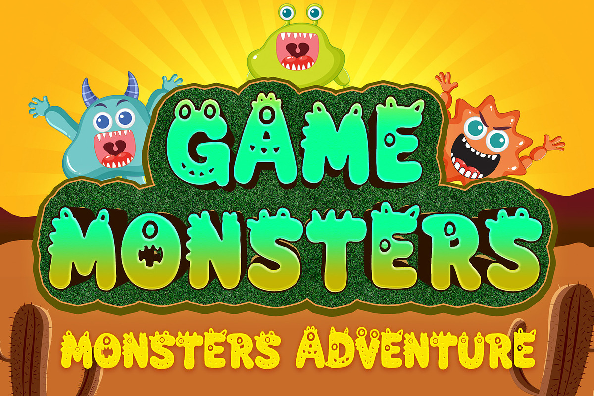 Monsterino Kid Font, a Script Font by Art StoreID (Photo 5 of 9)