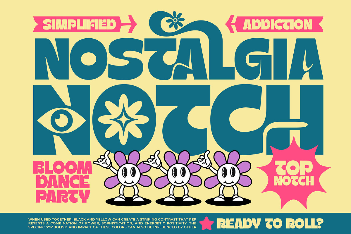 Disko Phonic Typeface, a Sans Serif Font by alit design (Photo 20 of 20)