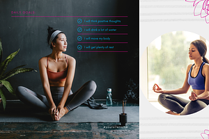 40 Yoga Templates For Instagram