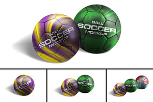 Soccer Ball Mockup, a Product Mockup by Jiwstudio