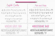 Handwritten Font Collection, a Sans Serif Font by Julia Dreams (Thumbnail 5 of 8)
