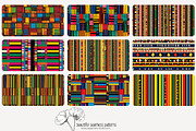70 African Kente seamless pattern, a Pattern Graphic by Poppy Lane Studio (Thumbnail 9 of 10)