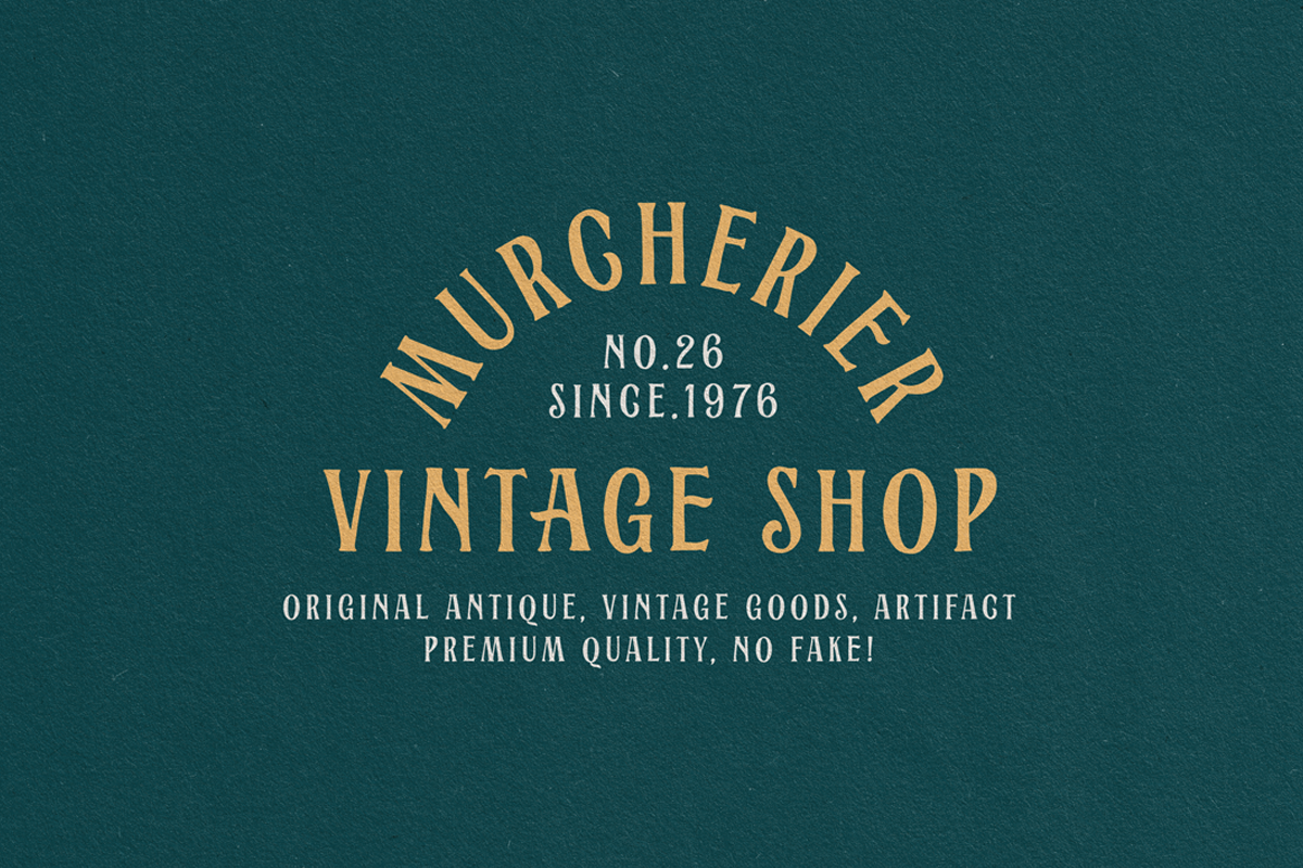 Alburgone - Display Typeface preview 3