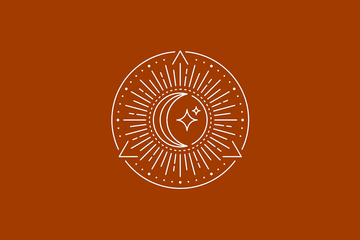 Triangle Moon and Star Logo, a Branding & Logo Template by Buqancreative (Photo 2 of 4)