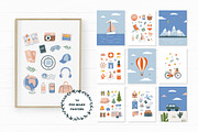 Travel Illustrations & Patterns, an Illustration by Redchocolate (Thumbnail 4 of 9)