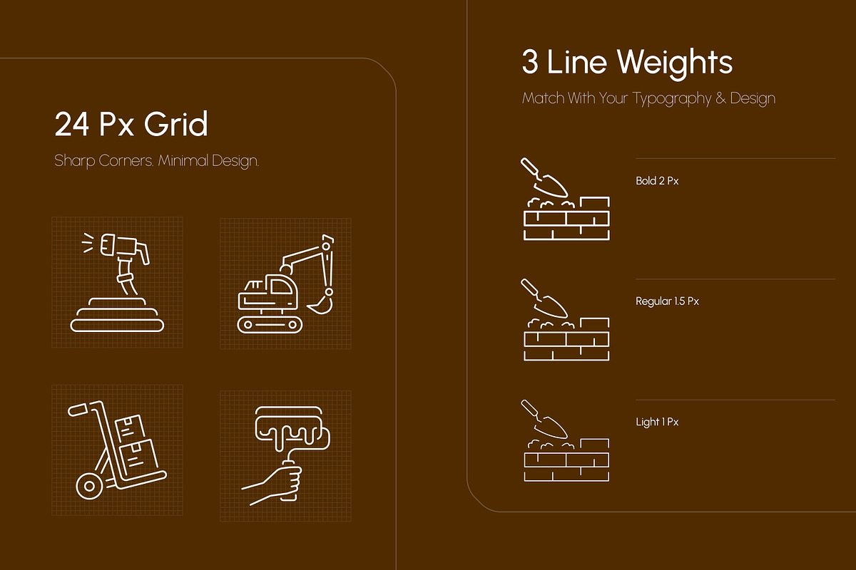 Tools Icon Art Set, an Outline Icon by Prosymbols (Photo 5 of 7)