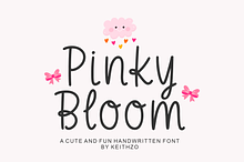 Pinky Bloom - Valentine's Font