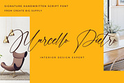 Monttama Signature Handwriting, a Handwritten Font by CreateBigSupply (Thumbnail 4 of 10)