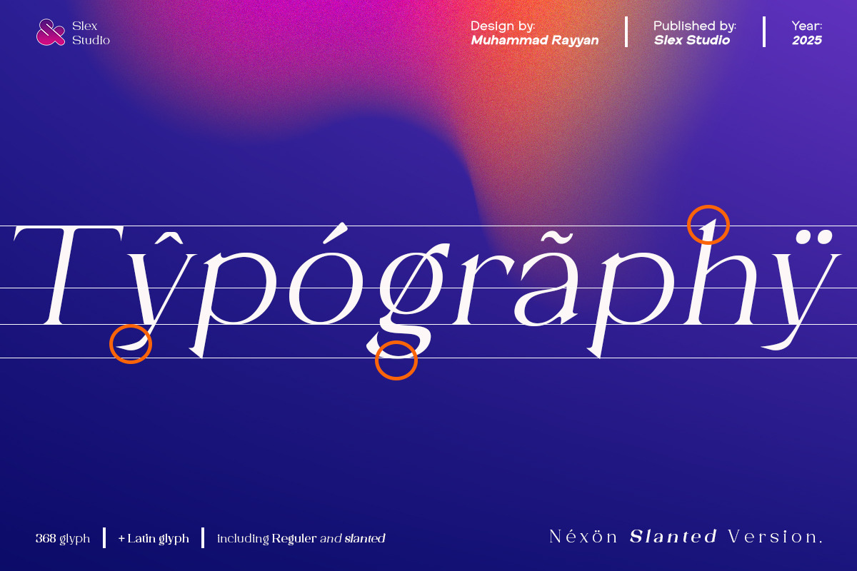 Nexon, a Serif Font by Slex Studio (Photo 5 of 10)