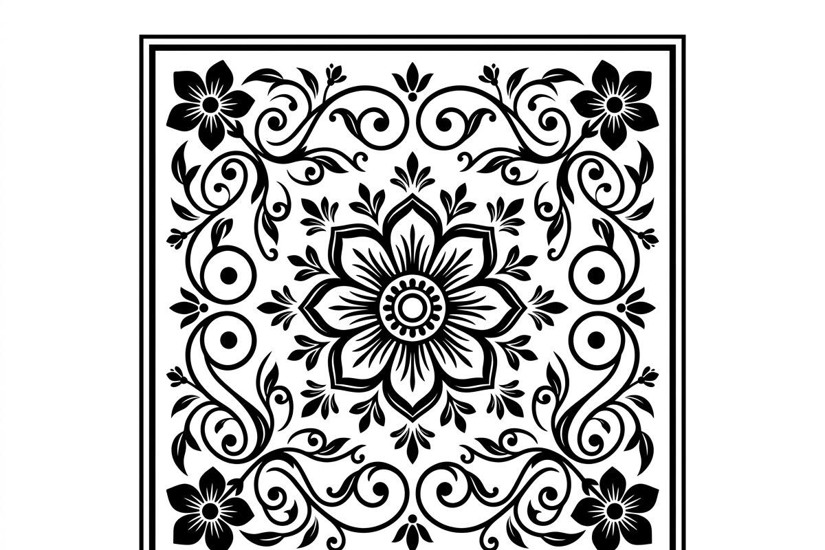 50 Elegant Floral Ornament Bundle, a Decorative Illustration by Amazin_art (Photo 24 of 38)