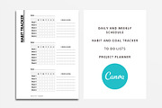 Architect Minimal Planner Template, a Stationery Template by velvetmade.designs (Thumbnail 3 of 13)