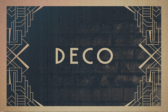 16 Art Deco Borders preview 7