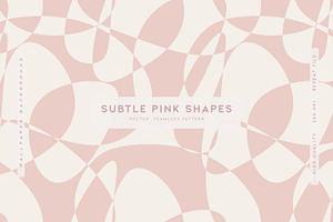 Subtle Pink Shapes