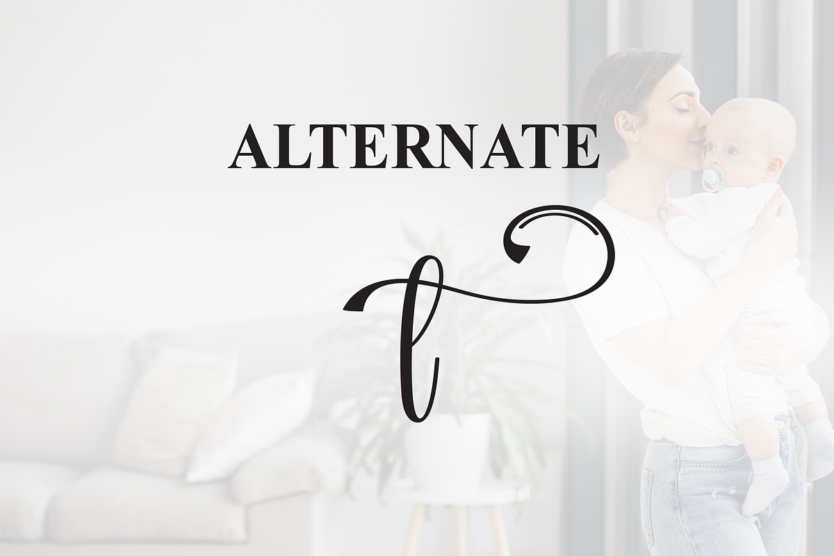 Mother | Script Font, a Handwritten Font by Scratchones (Photo 8 of 9)