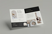A4 Bi-Fold Brochure Mockup Vol 2, an Advertising Mockup by zpackcreative (Thumbnail 3 of 7)