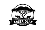 Abstract Savanna Scenery Silhouette, a Graphic by Designer_Momina (Thumbnail 5 of 13)