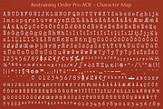 Restraining Order Pro, a Font by Astigmatic (Thumbnail 5 of 5)