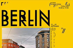 BERLIN CITY POSTER