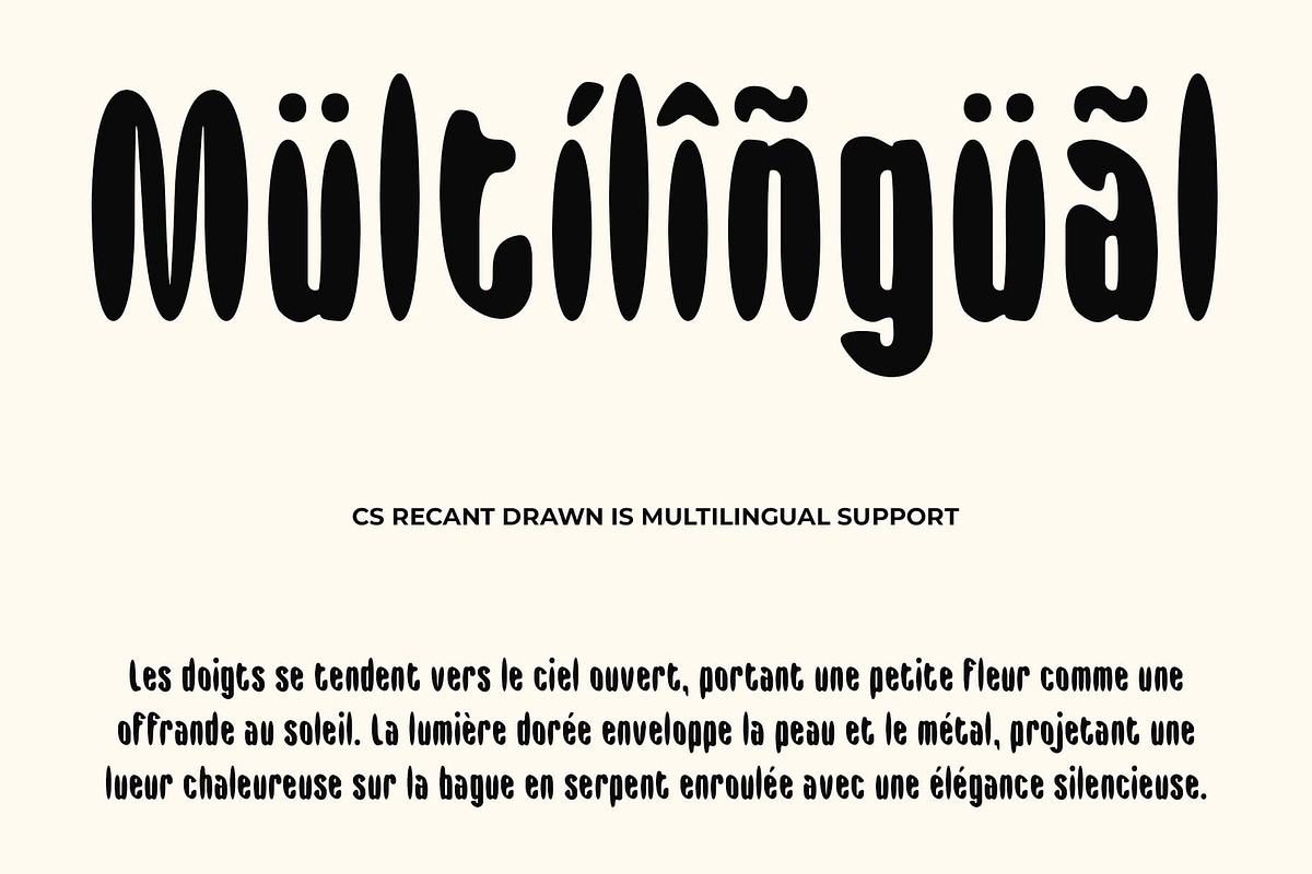 CS Recant Drawn, a Sans Serif Font by Craft Supply Co. (Photo 7 of 8)