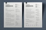 Resume Mary, a Resume Template by Astut (Thumbnail 2 of 4)