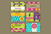 Halloween Flat Vector Invitations, a Card Template by Anna_leni (Thumbnail 5 of 6)