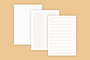 Printable Notes Paper Template, a Stationery Template by MNT-Creator (Thumbnail 4 of 10)