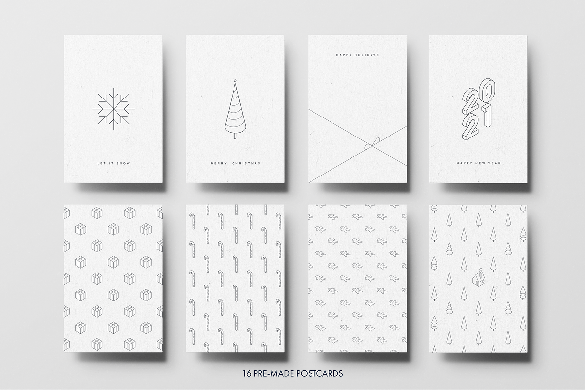 LIGHT MINIMAL CHRISTMAS, an Object Graphic by ME_COLLAGE (Photo 5 of 13)