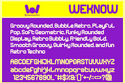 Lemon Squash font, a Font by weknow (Thumbnail 5 of 8)