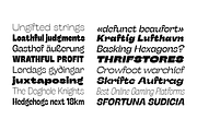 Stinger - 42 fonts, a Sans Serif Font by Zetafonts (Thumbnail 8 of 15)